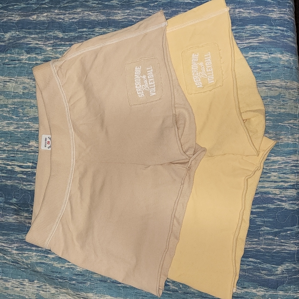 Abercrombie & Fitch Sweat Shorts, Both Pairs Sz. S